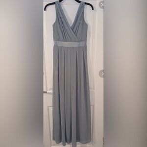 TFNC London Silver and Gray Prom / Ballgown Dress Size 6